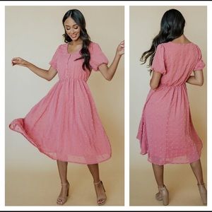 Mila Swiss Dot Dress